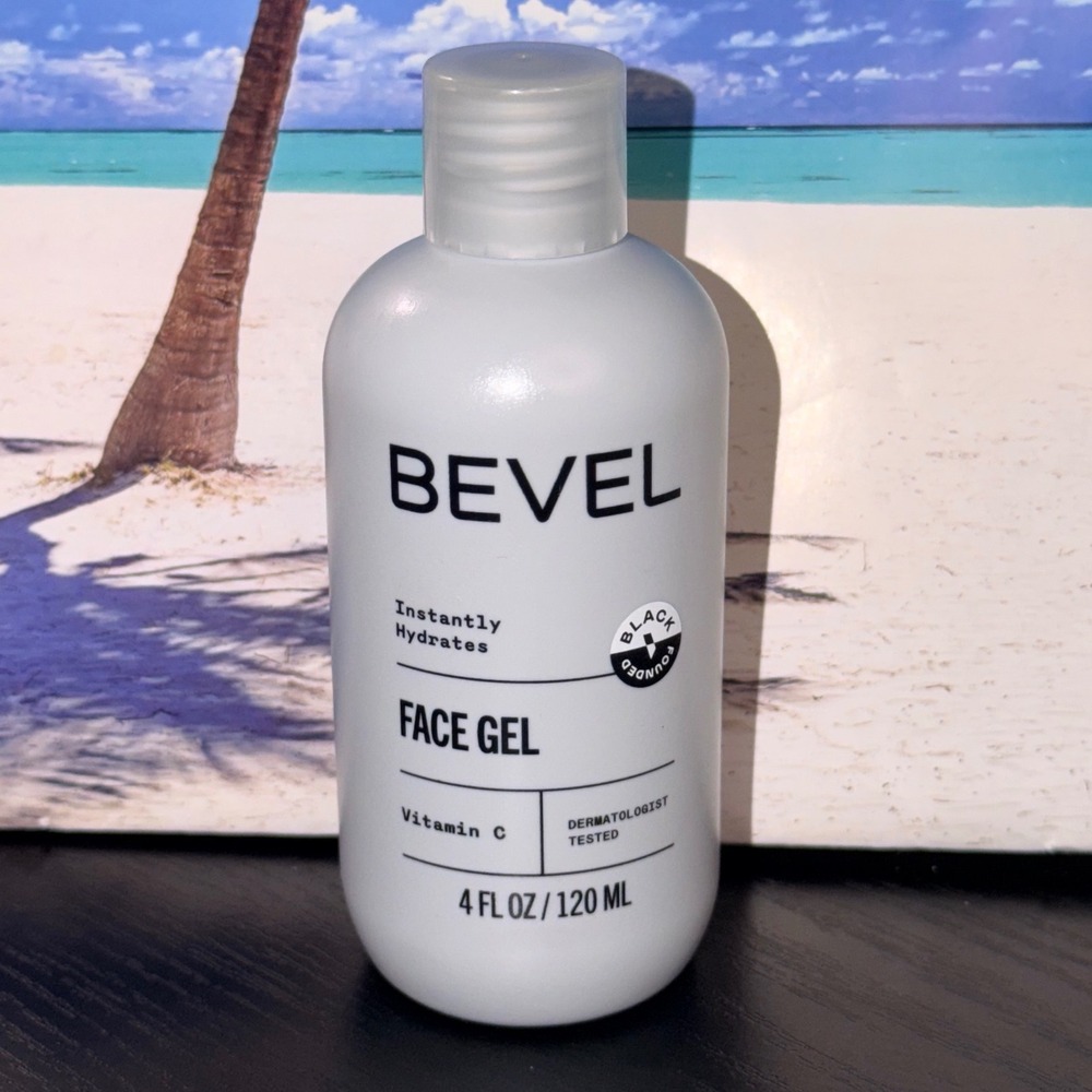 Bevel Face Gel Vitamin C Tea Tree Oil Hydrating Mens Skincare 4oz 120ml New